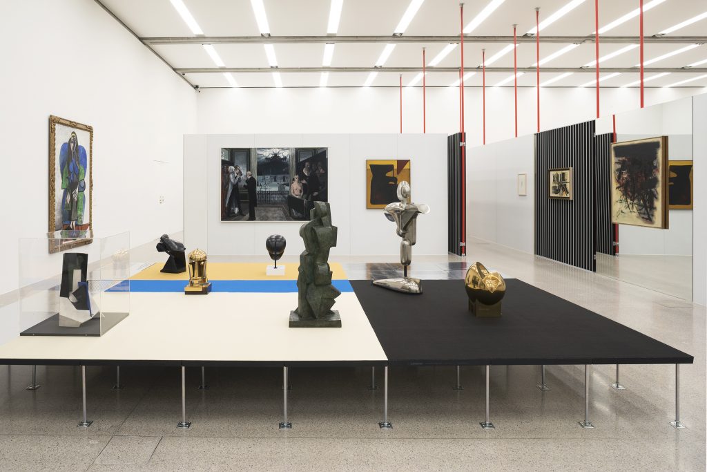 Ausstellungsansicht / Exhibition view Im Raum die Zeit lesen. Moderne im mumok 1910 bis 1955 / Reading Time in Space. Modernism at mumok from 1910 to 1955 Photo: Lisa Rastl © mumok