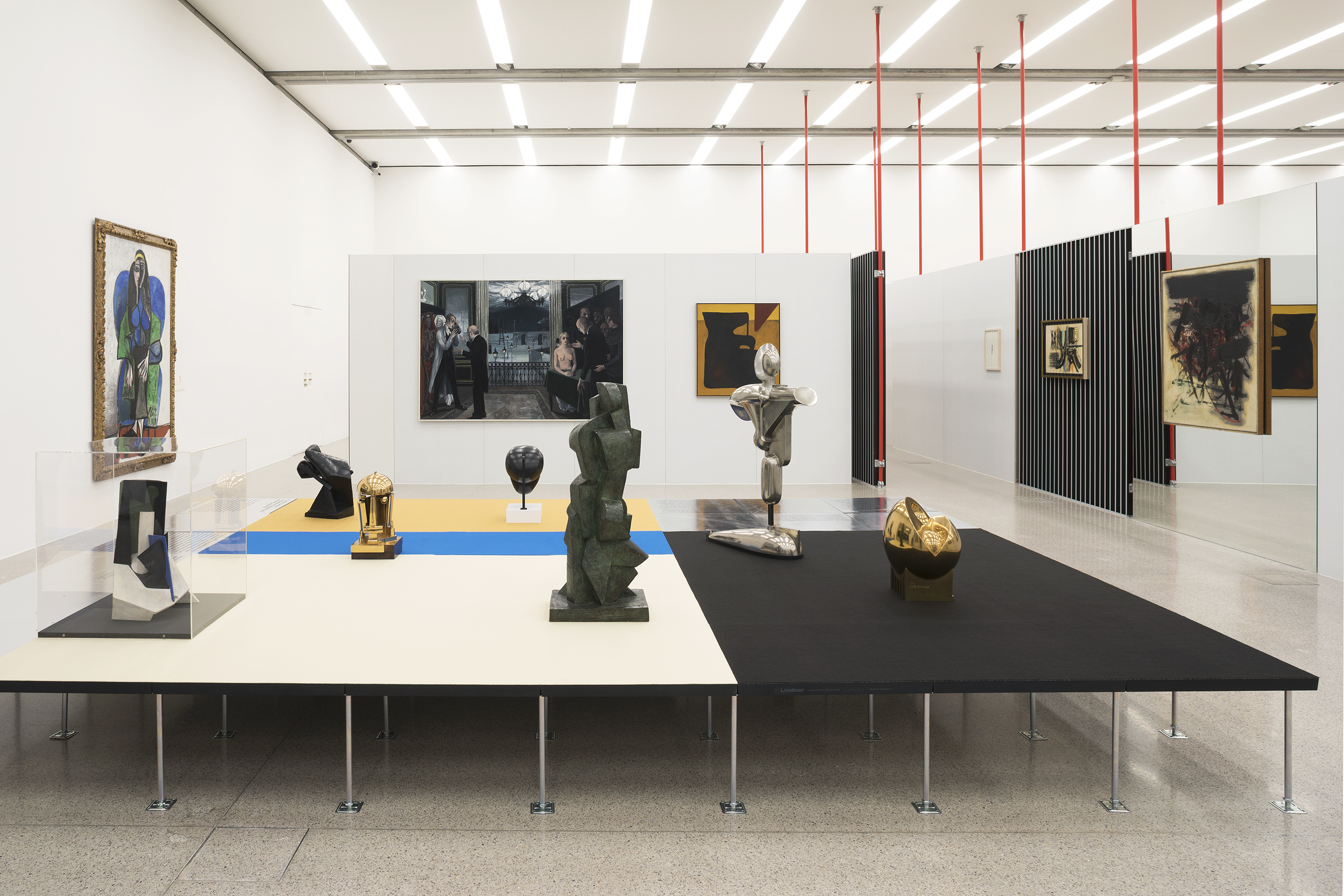 Ausstellungsansicht / Exhibition view Im Raum die Zeit lesen. Moderne im mumok 1910 bis 1955 / Reading Time in Space. Modernism at mumok from 1910 to 1955 Photo: Lisa Rastl © mumok