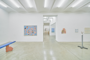Ausstellungsansicht DAS PARADIES IM STILLEN OZEAN, Christine König Galerie, Wien 2021, © Foto: Philipp Friedrich