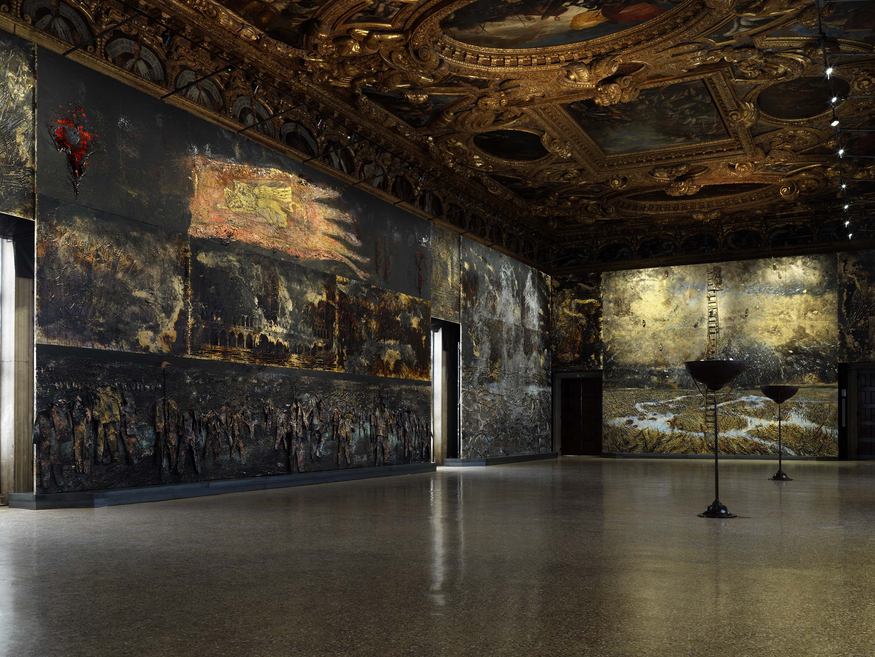 アート・デザイン・音楽 Anselm Kiefer PALAZZO DUCALE VENICE Anselm Kiefer at Palazzo Ducale, Venezia - YouTube