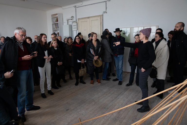 VIENNA ART WEEK Open Studio Day 2018: Atelier Miriam Bajtala @ Bundesateliers Westbahnstraße (24.11.2018) https://2018.viennaartweek.at/de/open-studio | Foto: eSeL