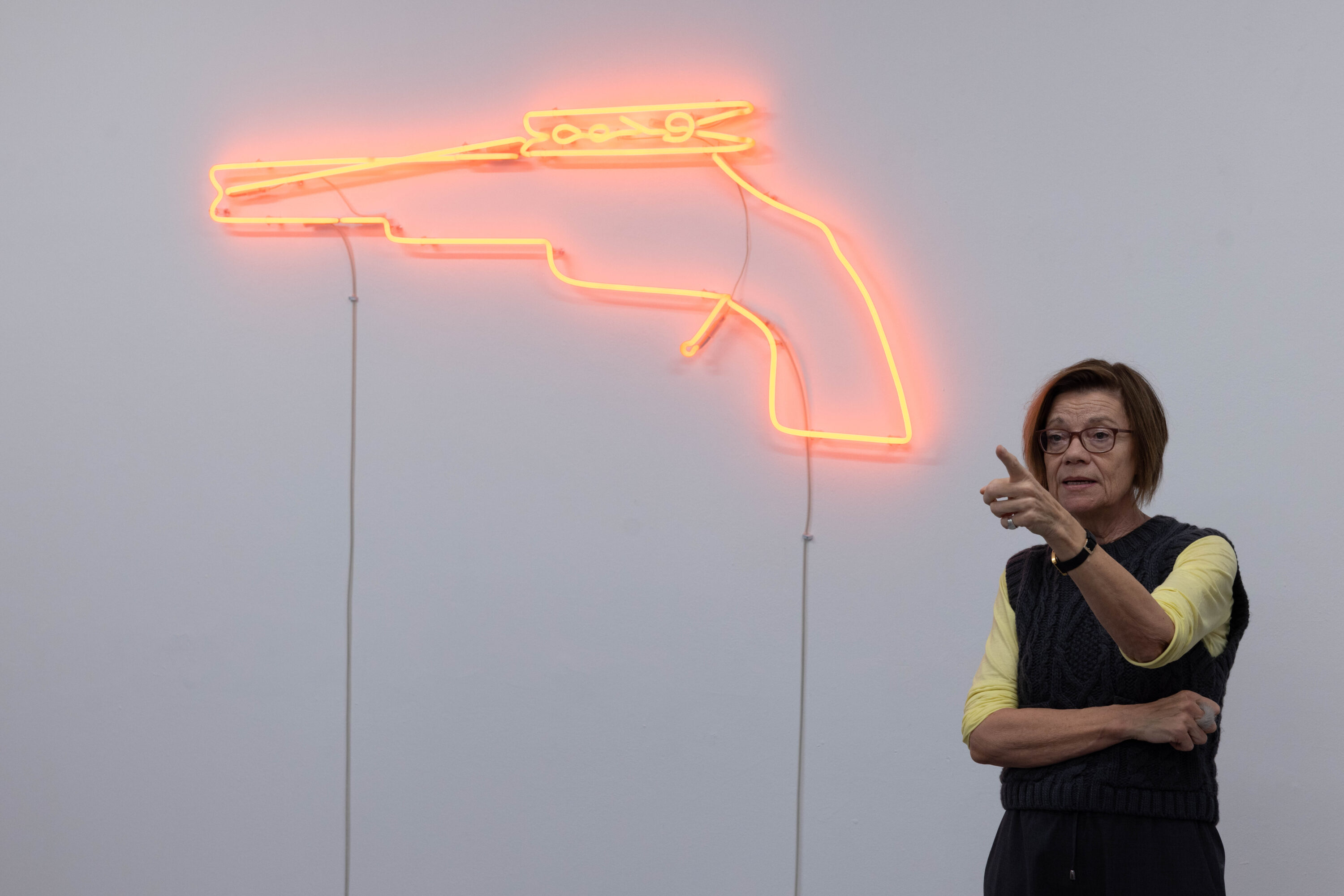 Fotogalerie Wien: VIENNA ART WEEEK Werkschau Andrea van der Straeten (10.11.2023) Foto: eSeL.at - Lorenz Seidler