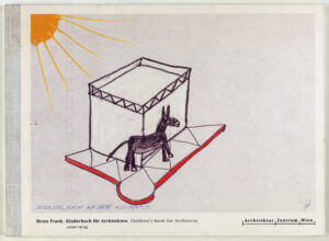 TURNING PAGES. Künstler*innenbücher der Gegenwart Heinz Frank, Kinderbuch für Architekten, 1993 © MAK
