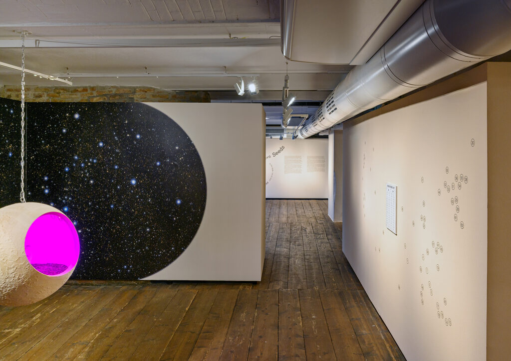 Ausstellungsansicht Seeds. Reclaiming Roots, Sowing Futures © KunstHausWien, Foto: Iris Ranzinger