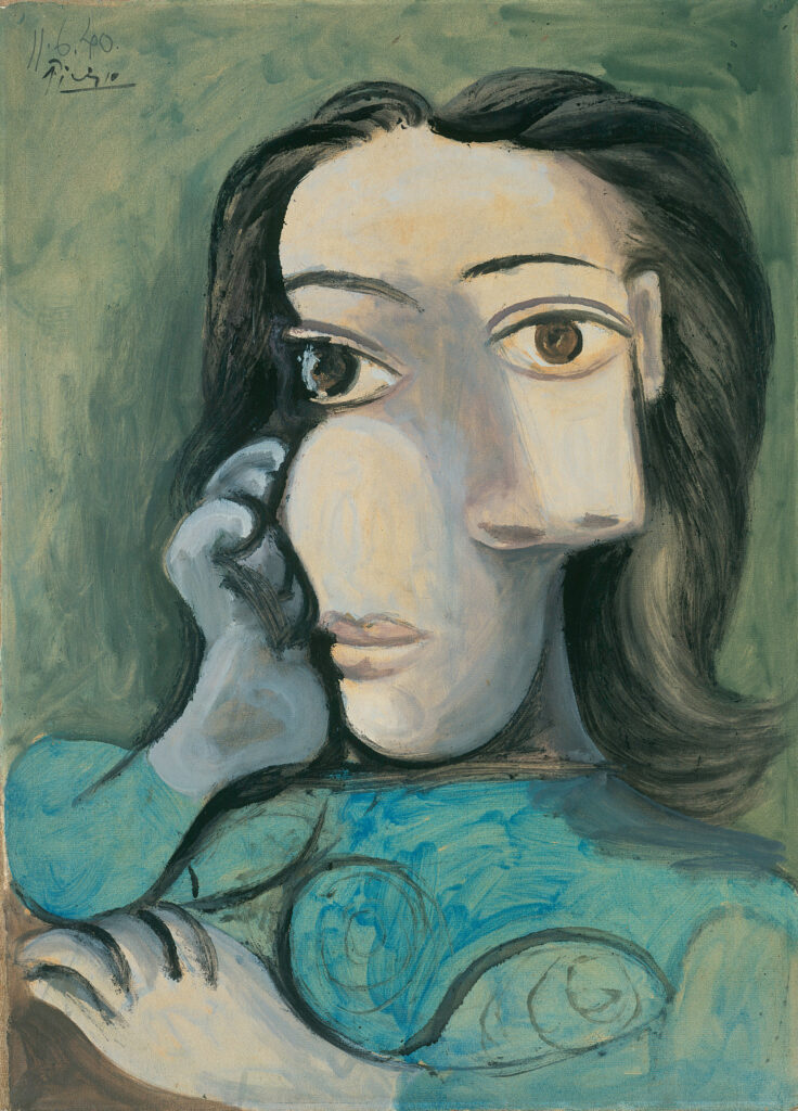 Pablo Picasso, Dora Maar, 1940. Succession Picasso. Bildrecht Vienna 2026 bpk Nationalgalerie SMB Museum Berggruen Foto: Jens Ziehe
